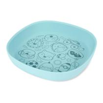 Prato De Silicone Zoo e Spark Style Azul Skip Hop