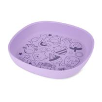 Prato De Silicone Zoo e Spark Style Lilás Skip Hop