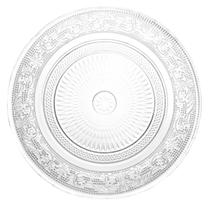 Prato De Sobremesa 18cm Angel De Vidro Lyor Transparente