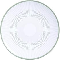 Prato de Sobremesa 19cm Tramontina Lineare Porcelana Decorada Avulso Raso