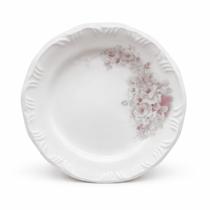 Prato de Sobremesa 20cm Eterna Porcelana Decorada Schmidt Prato de Sobremesa 20cm Eterna Porcelana Decorada Schmidt