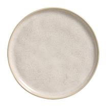 Prato de Sobremesa 21cm Porto Brasil Bio Latte Cerâmica Off White Mesa Posta Decorada
