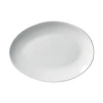 Prato De Sobremesa 22,5cm Oval Orgânico New White Cerâmica Porto Brasil