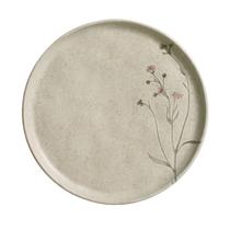 Prato de Sobremesa Bio Campestre Stoneware Porto Brasil Cerâmica 1 Unidade