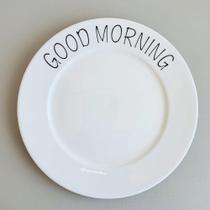Prato de Sobremesa Bom Dia de Cerâmica Tea Good Morning 21cm - WINTH