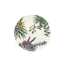 Prato de Sobremesa Bothanica em Cerâmica 18,5cm - Oxford Prato de Sobremesa Bothanica em Cerâmica 18,5cm - Oxford