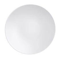 Prato de Sobremesa Branco Porcelana 21cm Tramontina Sophia Raso Redondo Prato de Sobremesa Branco Porcelana 21cm Tramontina Sophia Raso Redondo
