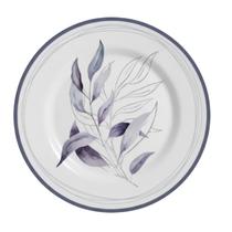 Prato de Sobremesa Bruma 21cm Cerâmica Decorado Alleanza Prato de Sobremesa Bruma 21cm Cerâmica Decorado Alleanza