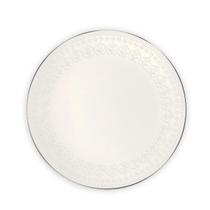 Prato De Sobremesa Cerâmica 20cm Harmony Corona Branco