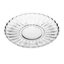 Prato de Sobremesa de Cristal Pétala 20cm