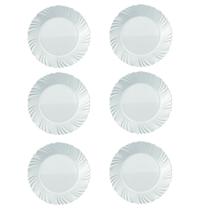 Prato de Sobremesa Duralex Opaline Pétala 19,5 cm 6 Unidades - Nadir Prato de Sobremesa Duralex Opaline Pétala 19,5 cm 6 Unidades - Nadir
