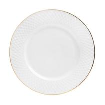 Prato de Sobremesa Eclat Gold 21 cm - Home Style