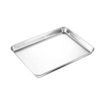 Prato De Sobremesa Em Aço Inoxidável Prateado, Bandeja Rasa De Alta Qualidade Para Armazenamento De Prato De Sobremesa Em Aço Inoxidável Prateado, Bandeja Rasa De Alta Qualidade Para Armazenamento De