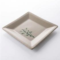 Prato de Sobremesa em Cerâmica Premium Elegância e Resistência na sua Mesa COR:AREIA COM DECALQUE Prato de Sobremesa em Cerâmica Premium Elegância e Resistência na sua Mesa COR:AREIA COM DECALQUE