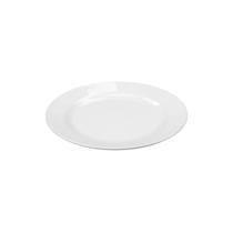 Prato de Sobremesa em Melamina 18cm Branco - Bestfer Prato de Sobremesa em Melamina 18cm Branco - Bestfer