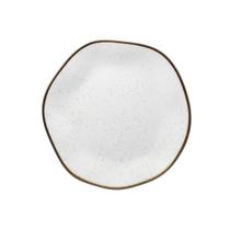 Prato De Sobremesa Em Porcelana 21,5Cm Ryo Maresia Oxford