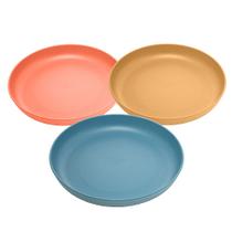 Prato de Sobremesa Fibra de Bambu PP Stripes Cores Sortidas 20cm Lyor