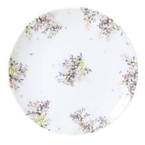 Prato de Sobremesa Fogli 19cm Porcelana Tramontina Prato de Sobremesa Fogli 19cm Porcelana Tramontina