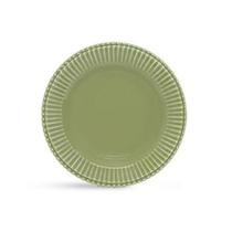 Prato de Sobremesa Frisada Verde Cristina 1º Linha Scalla