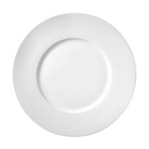 Prato de Sobremesa Melamina Branco 20cm Buffet Restaurante Fratelli