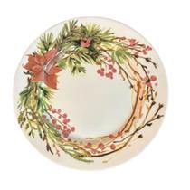 Prato De Sobremesa Natalino Guirlanda 20cm 55-103 1Und