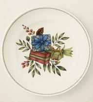 Prato de Sobremesa Natalino presentes 20 cm