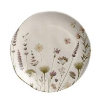 Prato De Sobremesa Orgânico Lavanda Ø19,5cm - Porto Brasil
