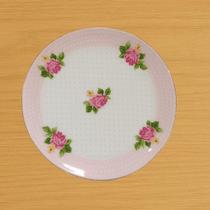 Prato De Sobremesa - Petit Poá Rosa Claro