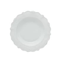 Prato De Sobremesa Porcelana 20Cm Fancy Wolff Branco