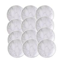 Prato de Sobremesa Porcelana Decorada Arbo 19cm 12 Unidades - Tramontina 96580/071 Prato de Sobremesa Porcelana Decorada Arbo 19cm 12 Unidades - Tramontina 96580/071