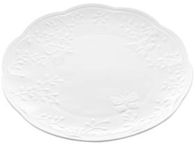Prato de Sobremesa Porcelana New Bone Butterfly Lyor 19cm
