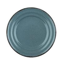 Prato De Sobremesa Stone Blue Porcelana 20Cm - Mesatua