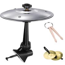 Prato de ventilação para tambor de carro WesGen Mini Crash Cymbal Prato de ventilação para tambor de carro WesGen Mini Crash Cymbal