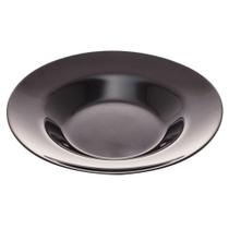 Prato de Vidro Opalino Black Para Pasta 28cm Luminarc Prato de Vidro Opalino Black Para Pasta 28cm Luminarc