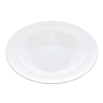 PRATO DE VIDRO OPALINO PASTA FRIENDS TIME BRANCO 28cm PRATO DE VIDRO OPALINO PASTA FRIENDS TIME BRANCO 28cm