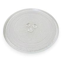 Prato de Vidro Para Microondas 24,5cm Com Trevo