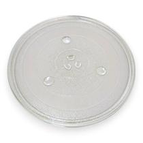Prato de Vidro Para Microondas 31,5cm Com Trevo