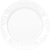Prato de Vidro Raso 25cm Pétala Opaline Duralex