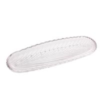 Prato Decorativo de Cristal Leaf 4473 Lyor