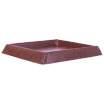 Prato Decorativo Quadrado Café 21 Terrano