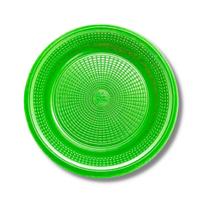Prato descartavel (15 cm.) verde c/ 10