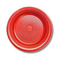 Prato descartavel (15 cm.) vermelho c/ 10