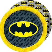 Prato Descartável Batman Geek C/8 Unidades Prato Descartável Batman Geek C/8 Unidades