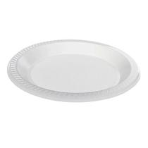Prato Descartável COPOPLAST 26cm Raso c/ 10un