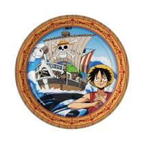 Prato Descartável Festa One Piece - 08 unidades - Festcolor