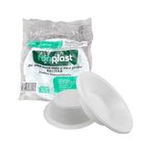 Prato descartavel fundo 18cm c/ 10 - fonplast