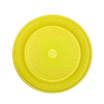 Prato Descartável para Bolo Amarelo 15cm c/10 - Trik Trik