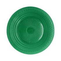 Prato Descartável Verde Escuro 15cm - 10 Unidades Prato Descartável Verde Escuro 15cm - 10 Unidades