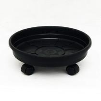 Prato Desli com Roda Preto - 26cm Prato Desli com Roda Preto - 26cm