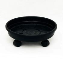 Prato Desli com Roda Preto - 30cm Prato Desli com Roda Preto - 30cm